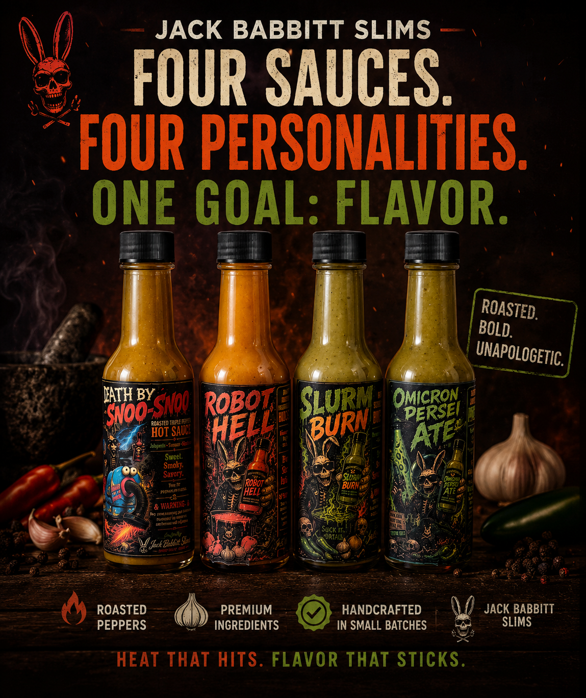 Homemade Hot sauces